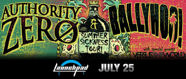 Authority Zero * Ballyhoo! * Versus The World * Empty Sails