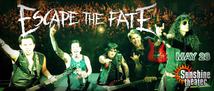 Escape The Fate * The Color Morale * Glamour of the Kill * As Thick As Thieves 