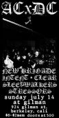 Acxdc, New Brigade, Clear, Intent, Sleepwalkers, Stressors