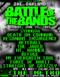 Synnova, Death On Command, Resonant Insurgence. Afterall, The Jaded, Mt. Hammer, Refuge, My Evergreen Soul, Force Of Habit, Straight Up Grizzly