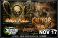 Overkill * Kreator * Warbringer
