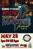 Battle For Mayhem Festival 2013