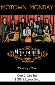 The Matchmaker Band/motown Mondays 9pm