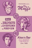 The Muffs, The Dollyrots, The Ex- Gentlemen, & Pussy Cow