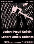 John Paul Keith | The Lonely Lonely Knights