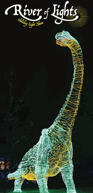 River Of Lights A Holiday Light Show Abq Biopark Botanic