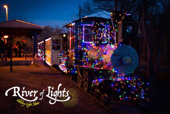 New Year S Eve Eve Express At River Of Lights Abq Biopark