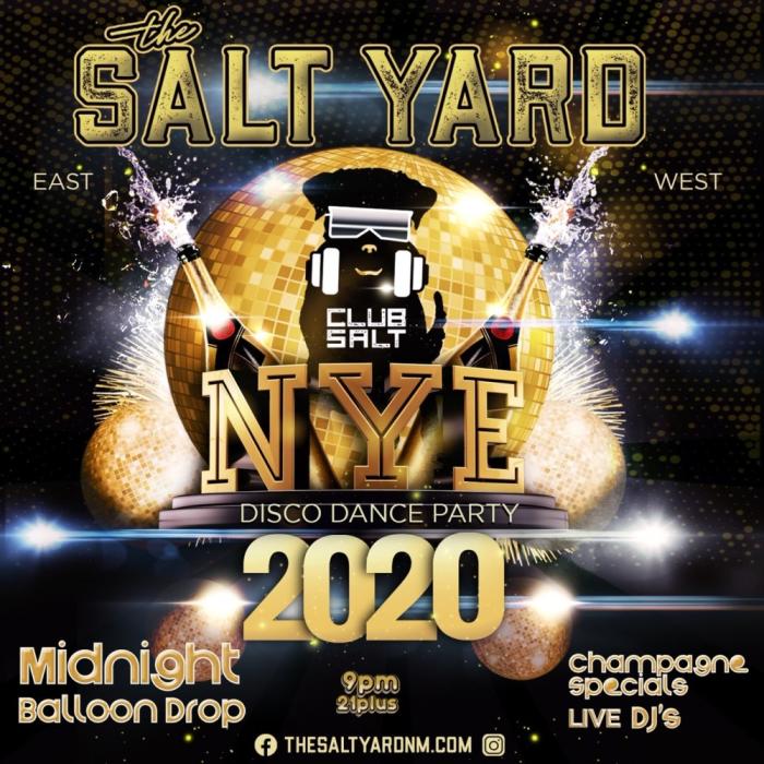 New Years Eve Disco Dance Party Salt Yard East Albuquerque