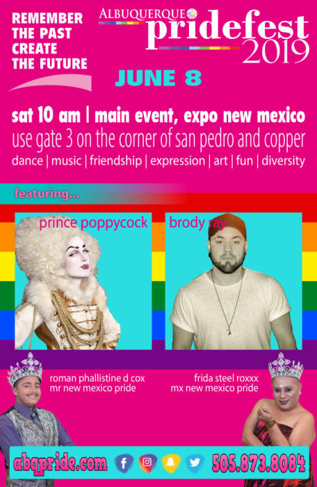 Albuquerque Pridefest 2019 Remember The Past Create Future