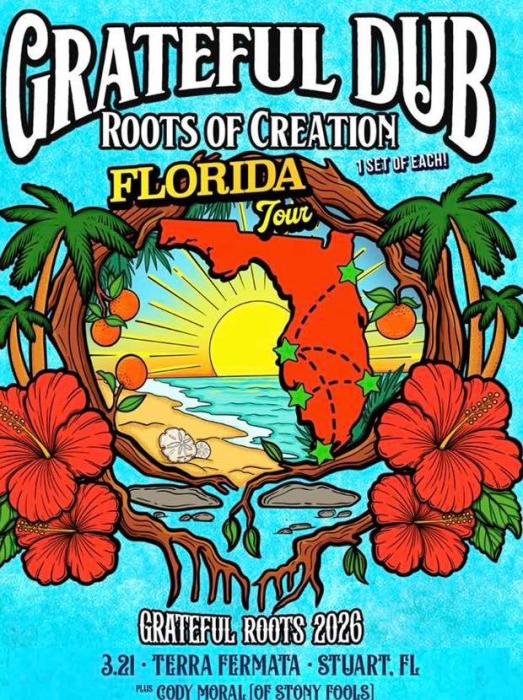Terra Fermata - MUSIC VENUE, DOWNTOWN STUART, FL - GRATEFUL DUB