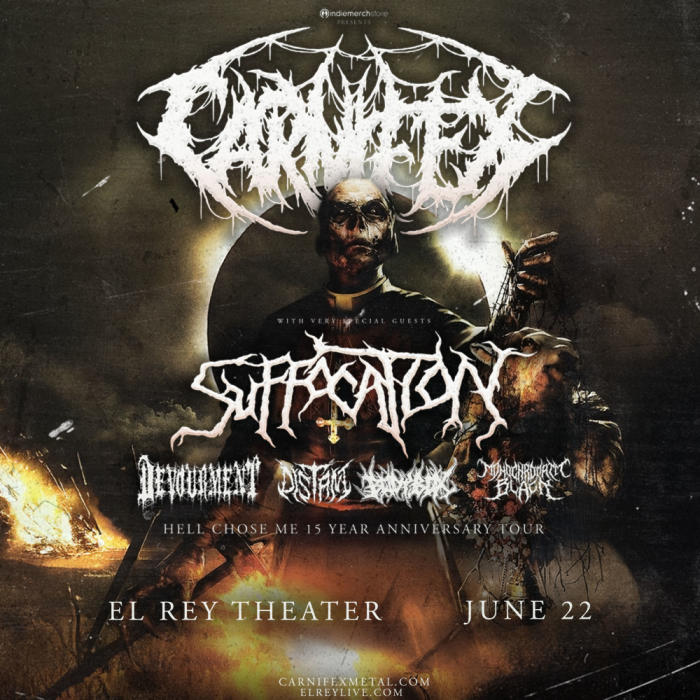 Carnifex * Suffocation * Devourment * Distant * Bodybox Hell @ El
