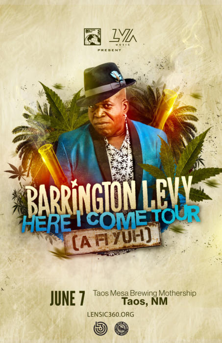Barrington Levy @ Taos Mesa Brewing Mothership El Prado, NM