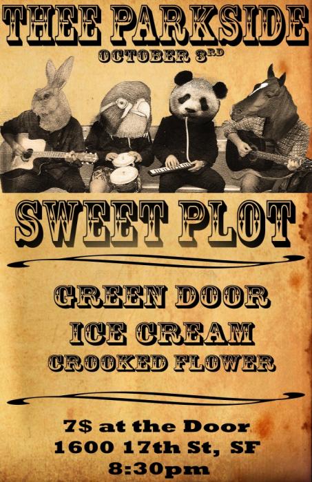Sweet Plot Ice Cream The Green Door Crooked Flower Thee