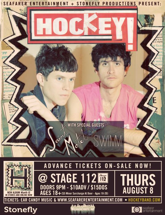 HOCKEY + Saint Motel + Swimm