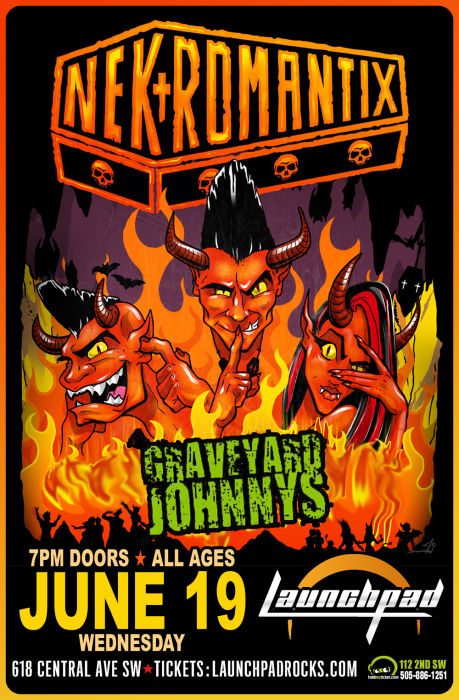 Nekromantix * Graveyard Johnnys * Mr Right & The Leftovers