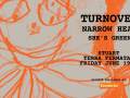 TURNOVER with openers Narrow Head, She