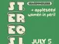 Stereosity * Appleseed * Women in Peril * Fragile