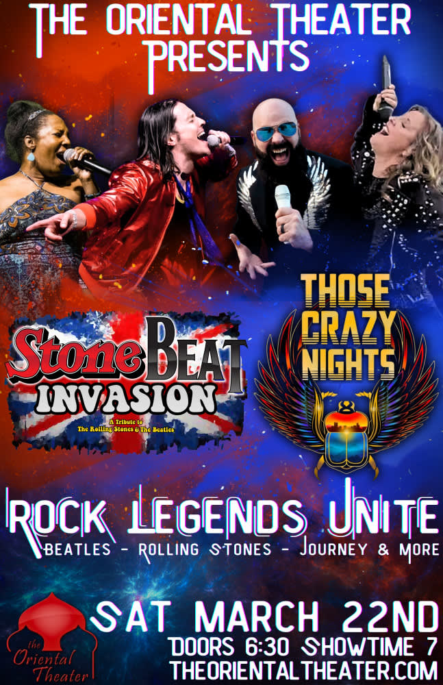 The Oriental Theater - Those Crazy Nights (tribute to Journey &amp
