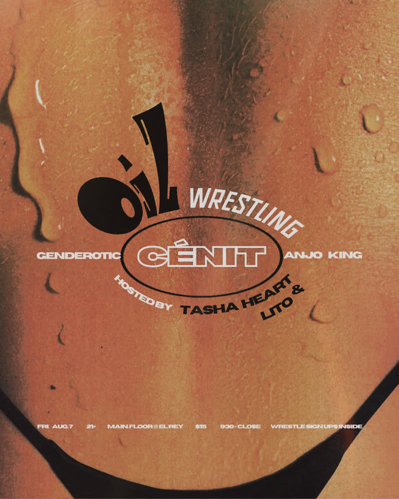 Cenit Presents : Oil Wrestling * Genderotic * Anjo King * Hosted By Tasha Heart & Lito