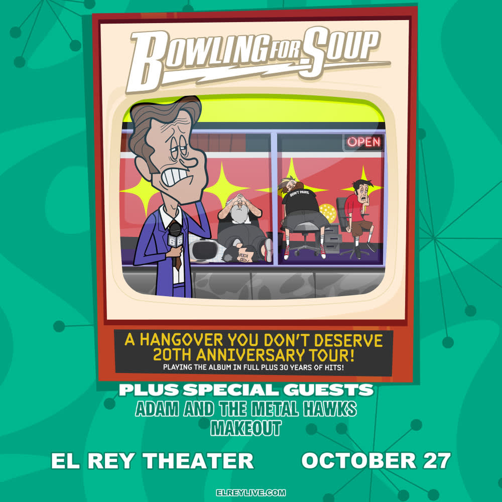 Bowling For Soup - A Hangover You Don't Deserve 20th Anniversary Tour