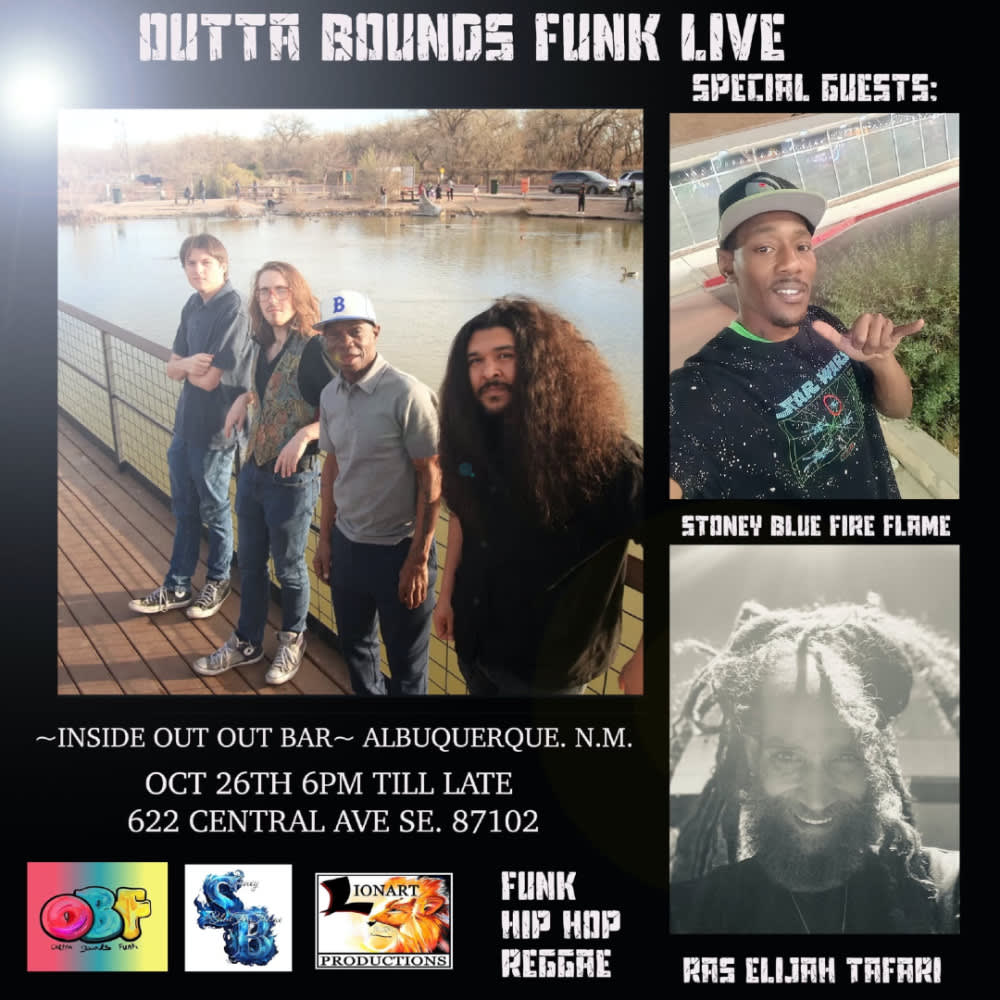 OUTTA BOUNDS FUNK * STONEY BLUE FIRE FLAME * RAS ELIJAH TAFARI