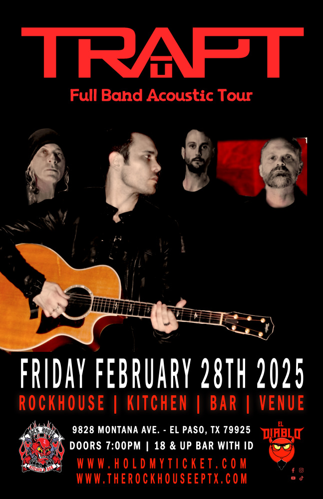 TRAPT Full Band Acousitc Tour 2025 El Paso @ Rockhouse Bar
