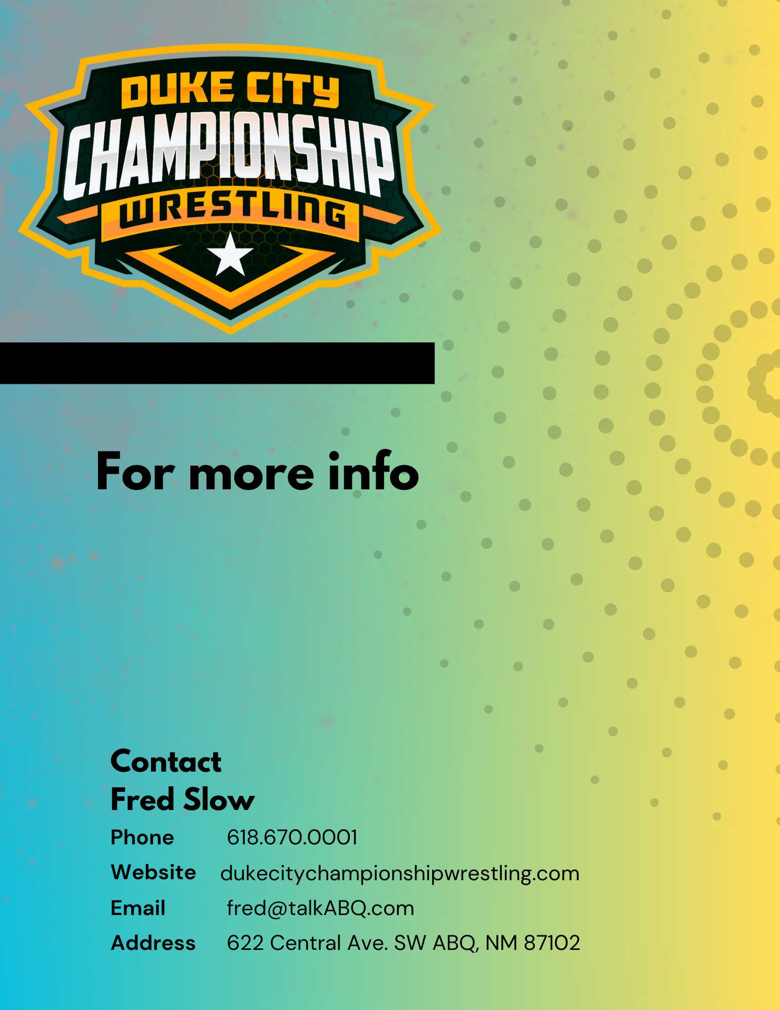 DCCW Sponsorship Proposal Page 7