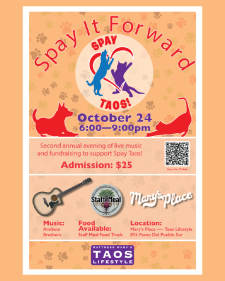 Spay It Forward at Mary's Place flyer