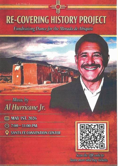 Re-Covering History:  Fundraising Dance for the Morada De Abiquiu