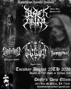 Black Altar w/ Poltergeist + Eggun + Thornspawn