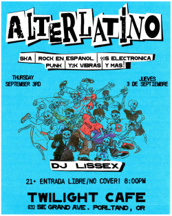 Alterlatino w/ DJ Lissex