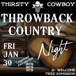 THROWBACK COUNTRY NIGHT