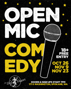 Open Mic Stand Up Comedy