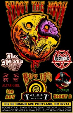 Shoot the Moon Fest-Night 2-w/ Nox Novacula, Berzerk, Altar Girl, Dj Crash