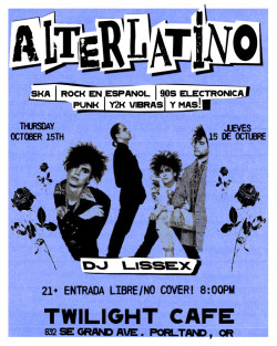 Alterlatino Night w/ DJ Lissex