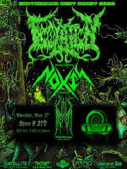 Inoculation w/ Noxis, Old Moon (Album Release)