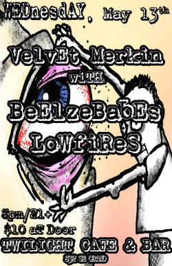 Velvet Merkin w/ Beelzebabes, Lowfires