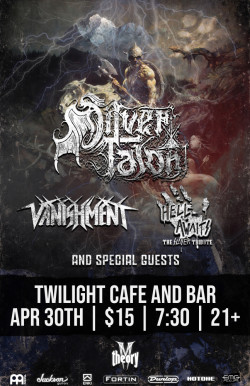 Silver Talon w/ Vanishment, Hell Awaits (Slayer Tribute)