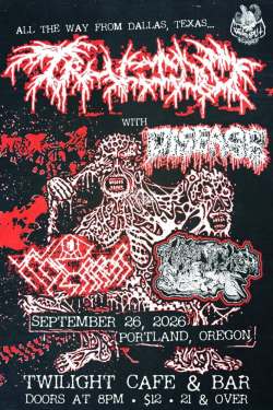 Trucido w/ Disease, Wretched Self, Secterror