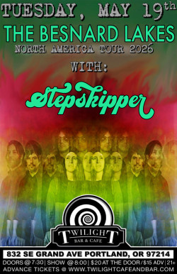  The Besnard Lakes w/ Stepskipper