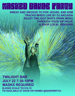 Masked Dance Party w/ DJ Arcadia