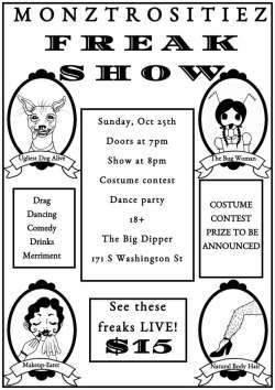 Monztrositiez Freak Show