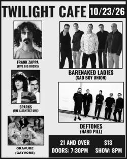 Halloween Cover Show w/ The Slightest Ure (Sparks), Five Big Rocks (Frank Zappa), Hard Pill (Deftones), Sad Boy Union (Bare Naked Ladies), Gayvore (Gravure)