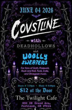 Covstline w/ The Dead Hollows, Woolly Sweaters