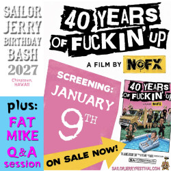 NOFX: 40 years of fuckin up (Movie Screening)