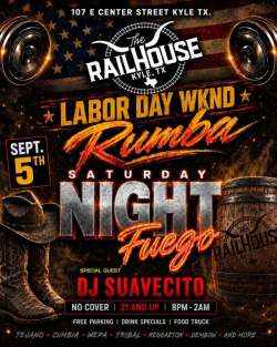 Saturday Night Fuego Hosted by DJ Suavecito