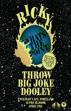 Ricky (Album Release Tour) w/ Throw, Big Joke, Dooley