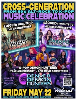 Tributes to Alanis Morisette, The Cranberries, and KPOP Demon Hunters! 