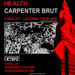 HEALTH x CARPENTER BRUT