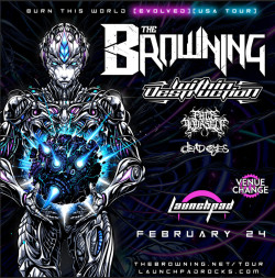 The Browning * Within Destruction * Face Yourself * Dead Eyes - venue change